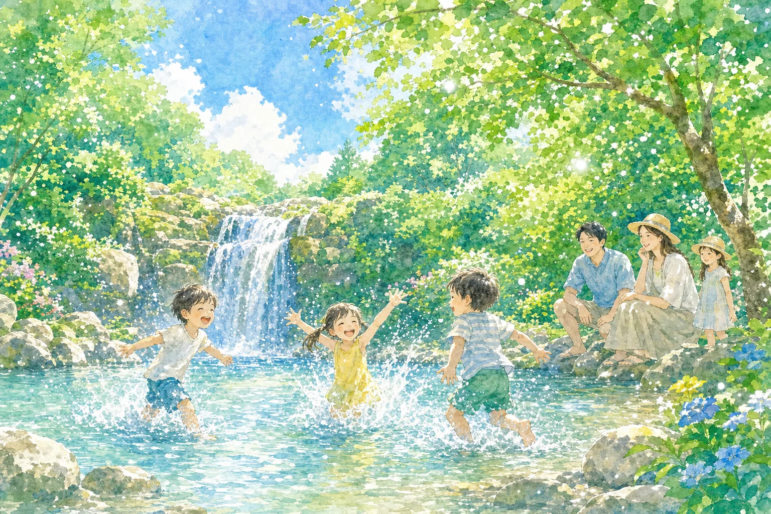 2026年 轟の滝公園プール 1日満喫コース