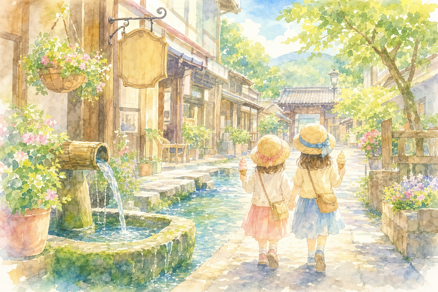 阿蘇門前町商店街