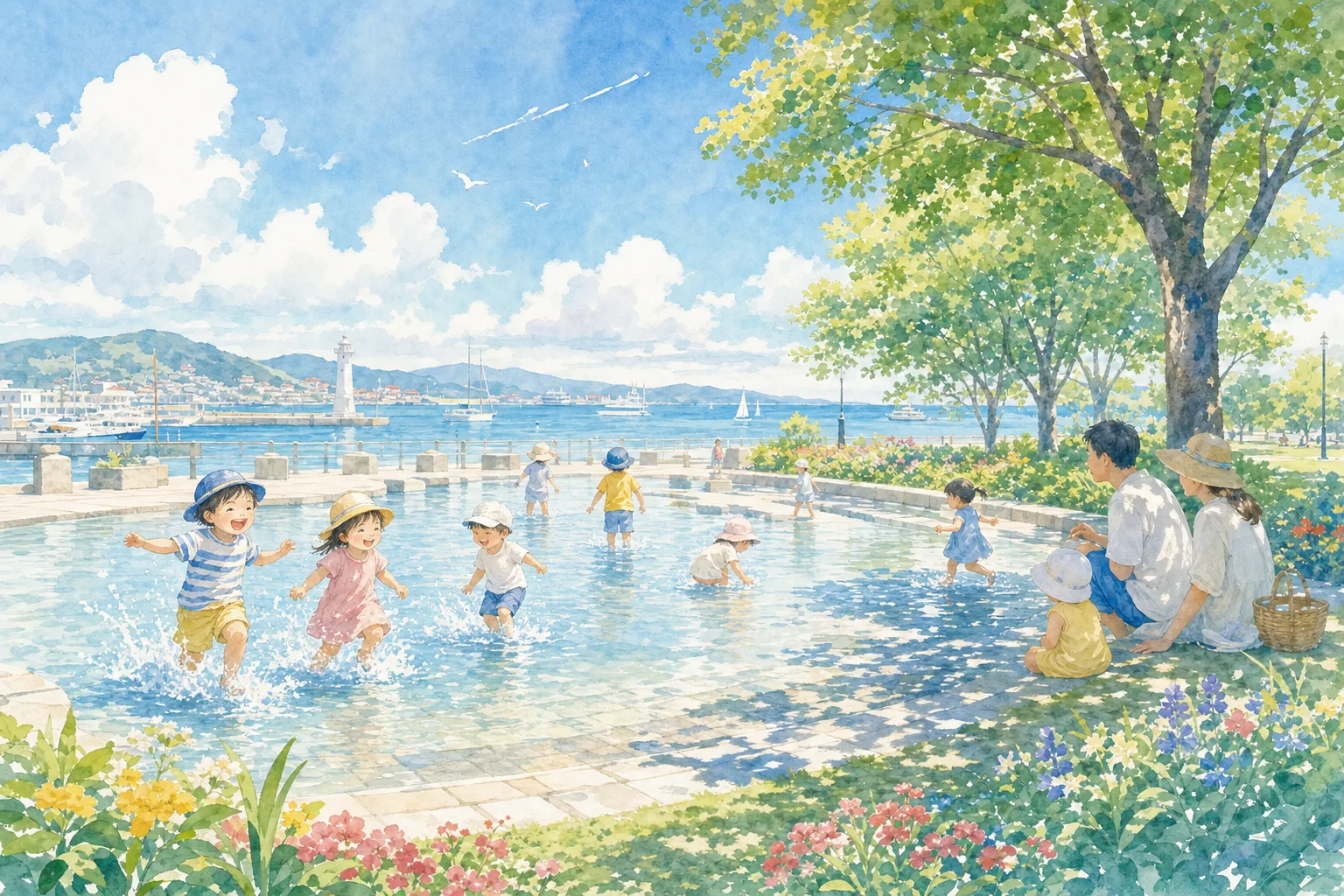 2026年 富山新港元気の森公園 じゃぶじゃぶ池 1日満喫コース