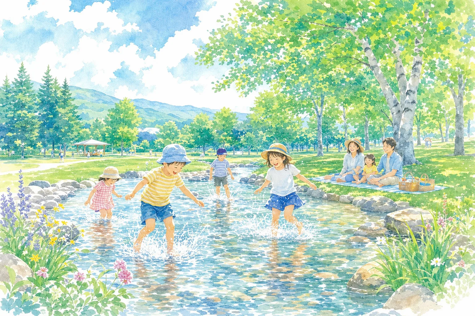 2026年 忠和公園 せせらぎ・徒渉池 1日満喫コース