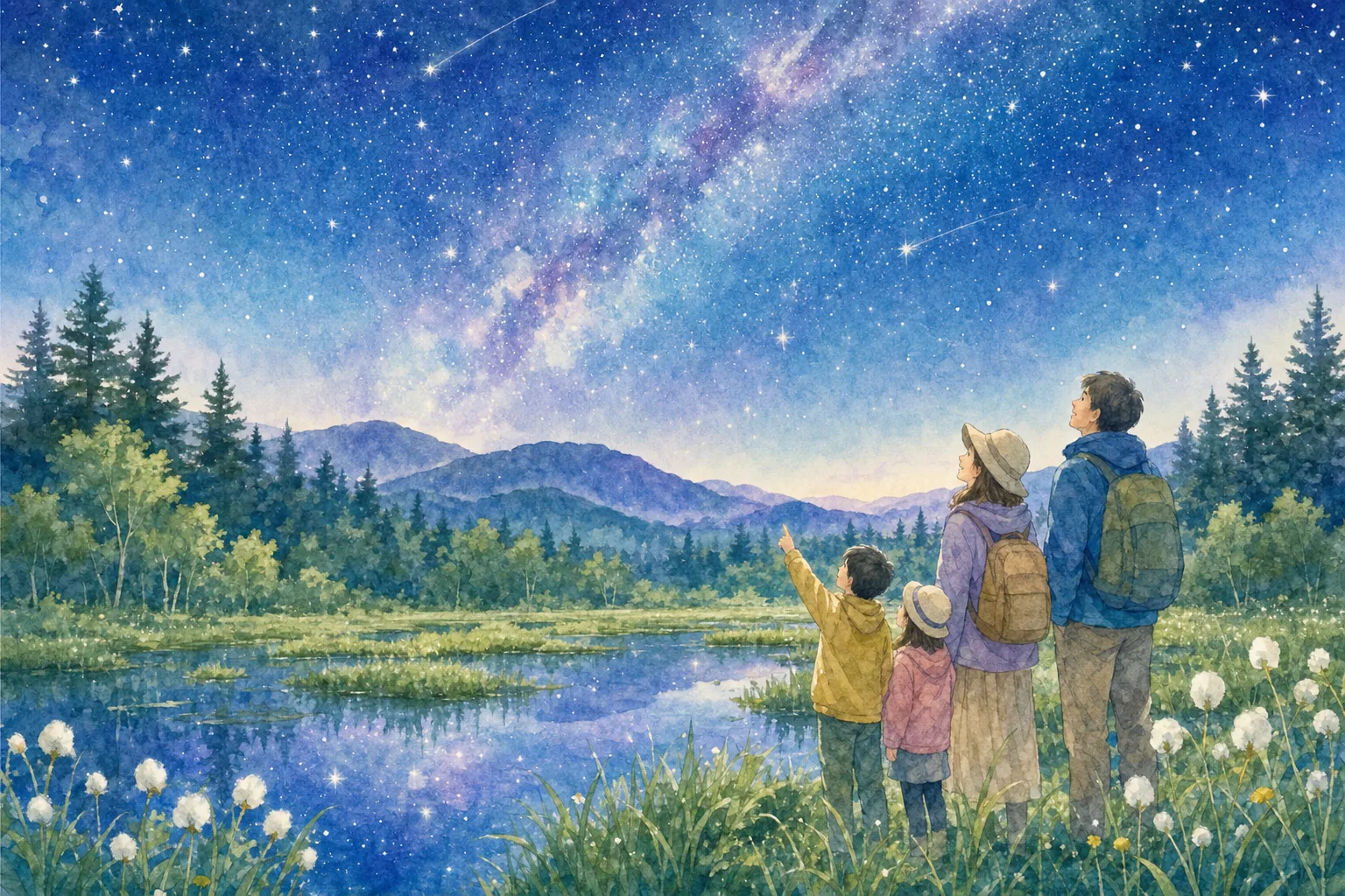 2026年 奥大山(鏡ヶ成)の星空 1日満喫コース