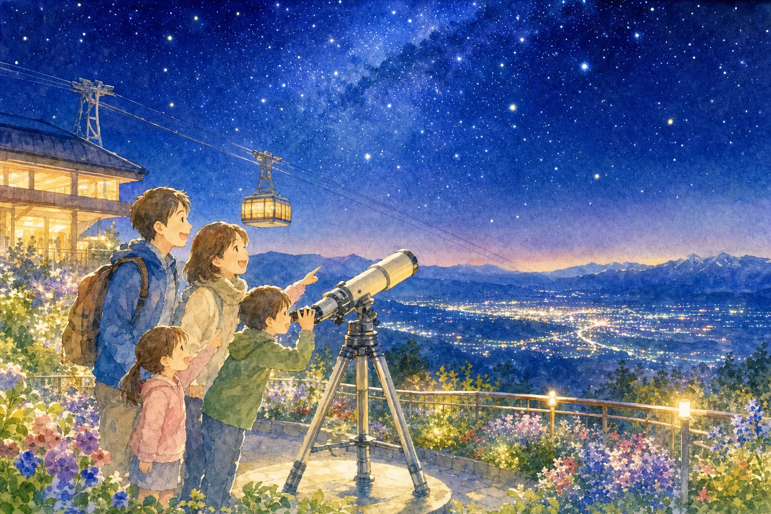 2027年 天元台高原の星空 1日満喫コース