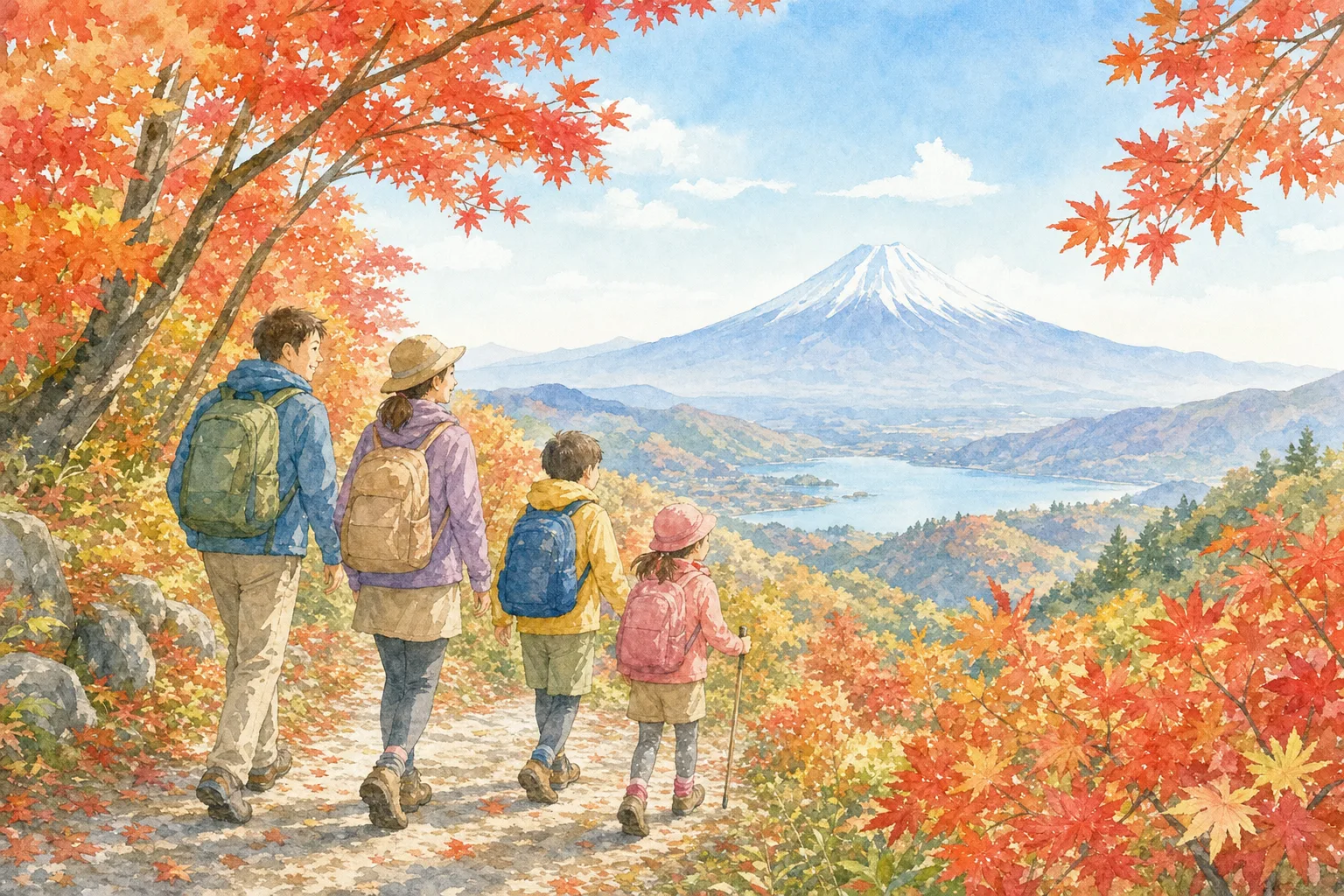 2026年 弘法山公園の紅葉 1日満喫コース
