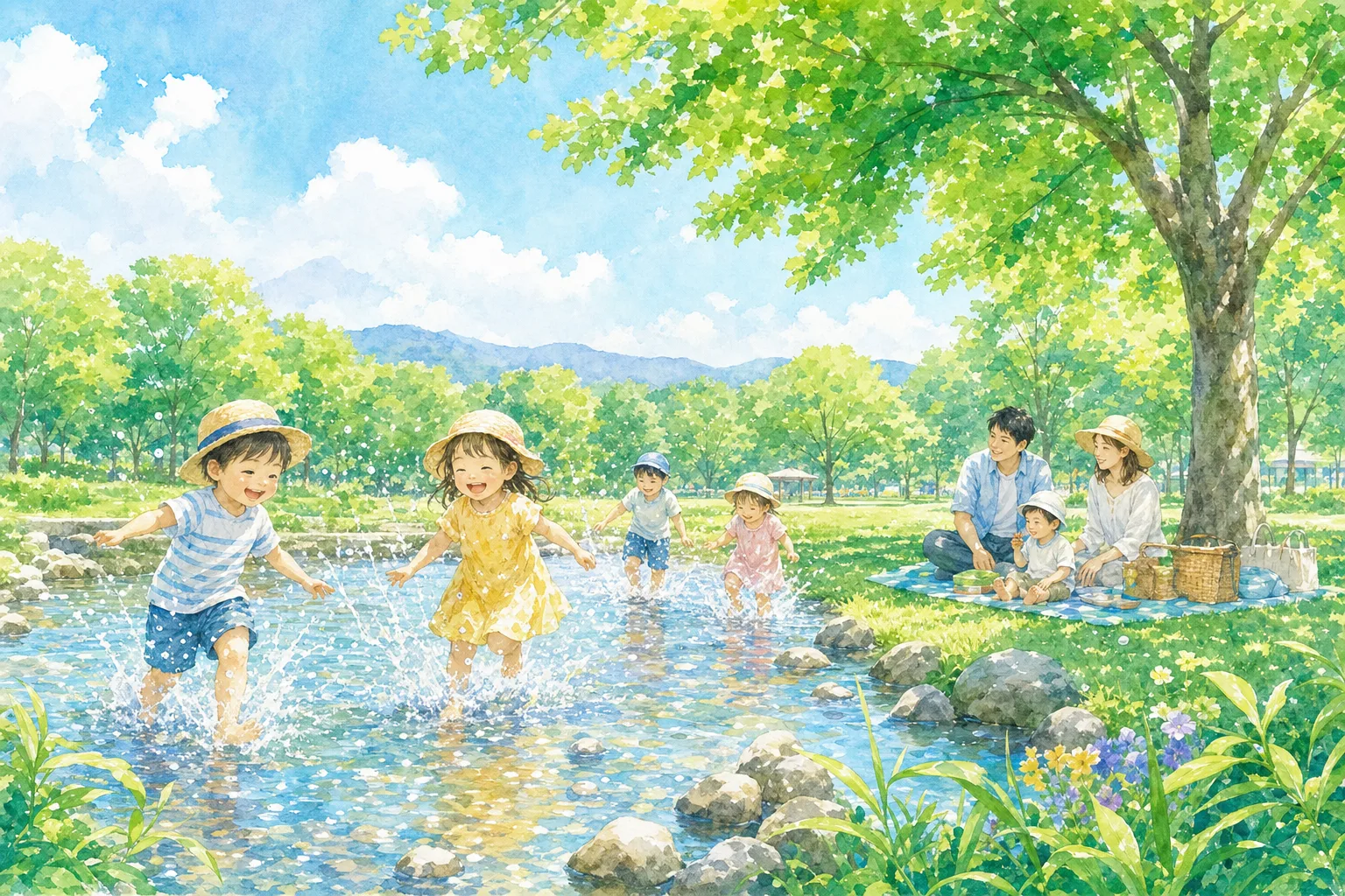 2026年 簗下中央公園 水流施設 1日満喫コース