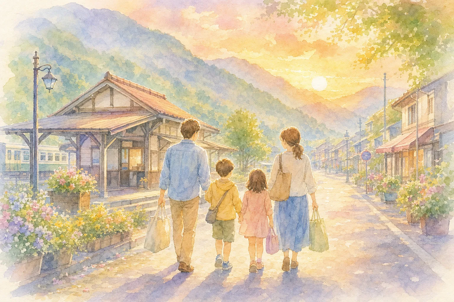 ニセコ駅前