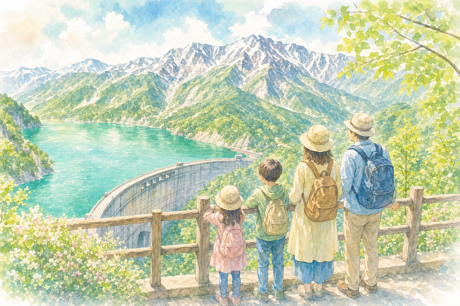 黒部ダム展望台 休憩所