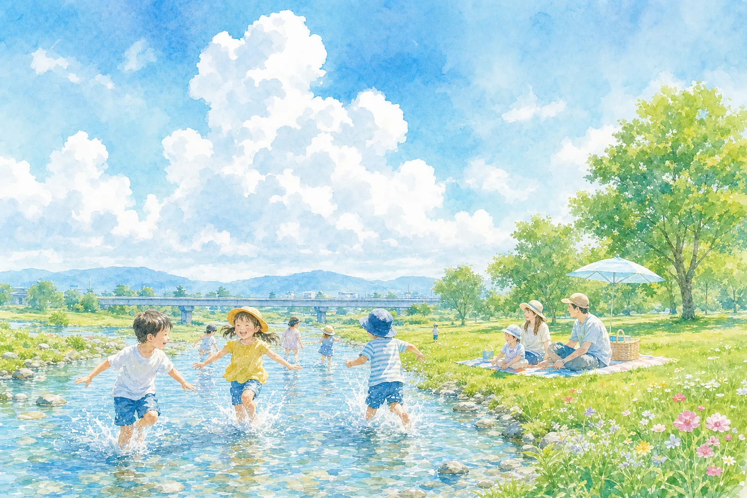 2026年 安倍川緑地 田町親水公園 1日満喫コース