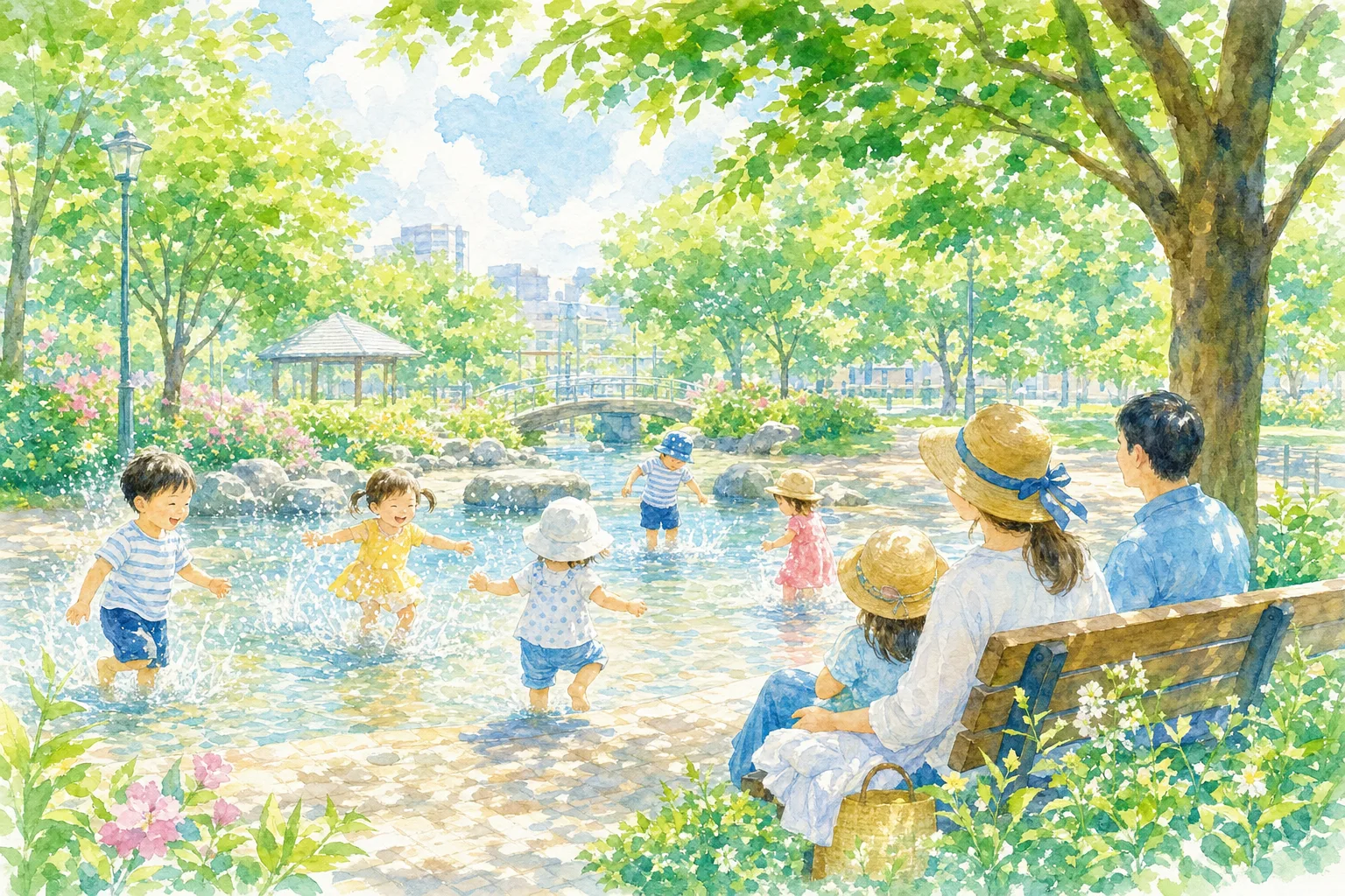 2026年 緑町公園 じゃぶじゃぶ池 1日満喫コース