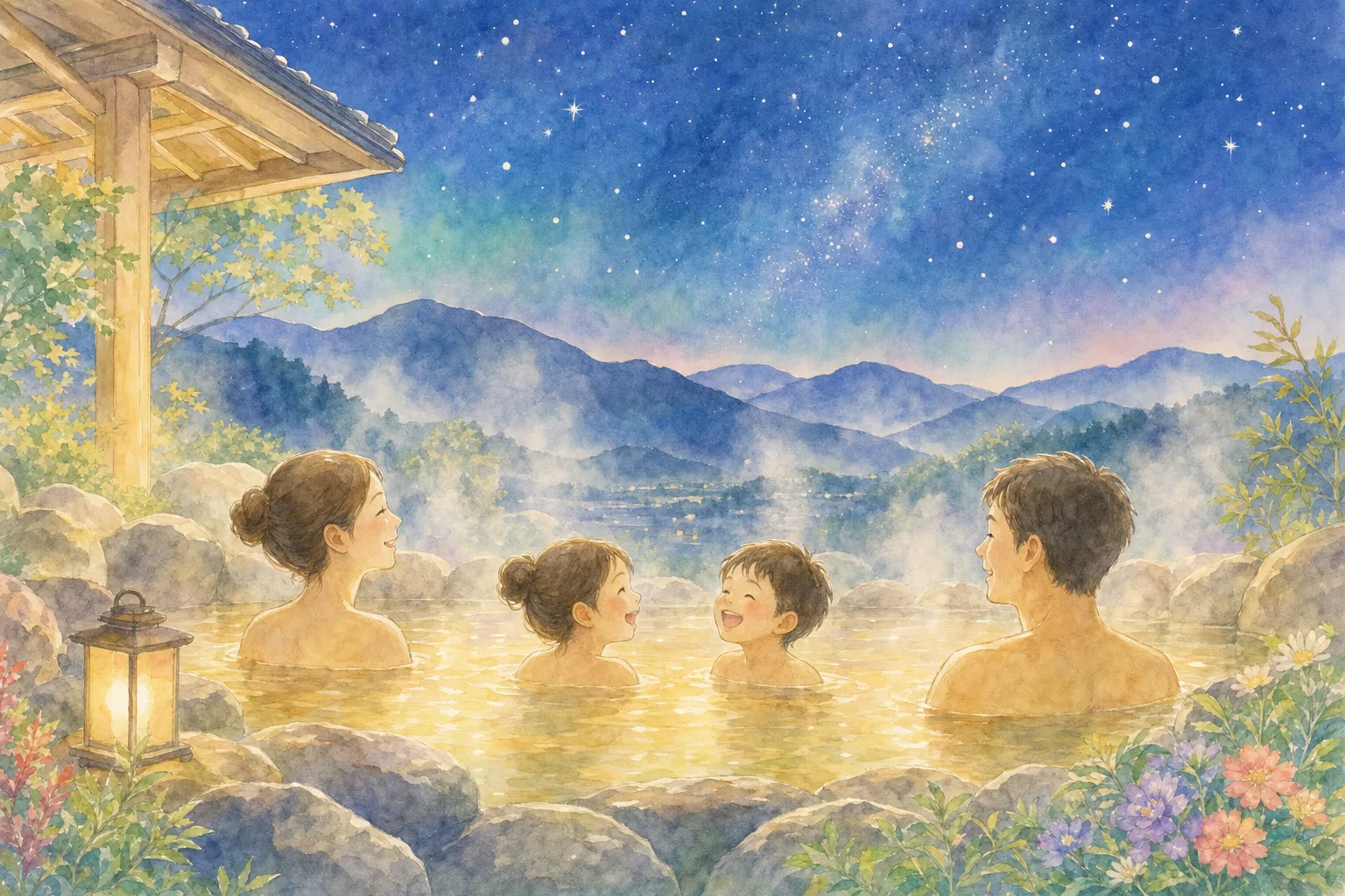 2026年 高山温泉ふれあいプラザ(道の駅中山盆地)の星空 1日満喫コース