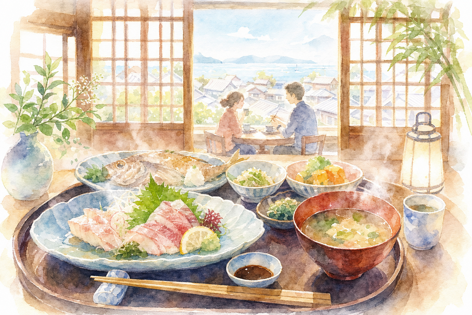 御舟宿 いろは 鞆の浦 和食