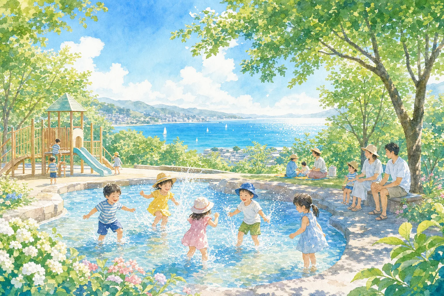 2026年 不老山総合公園 子供広場 水遊び場 1日満喫コース