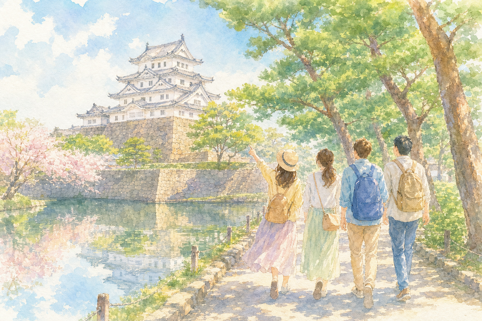 岸和田城