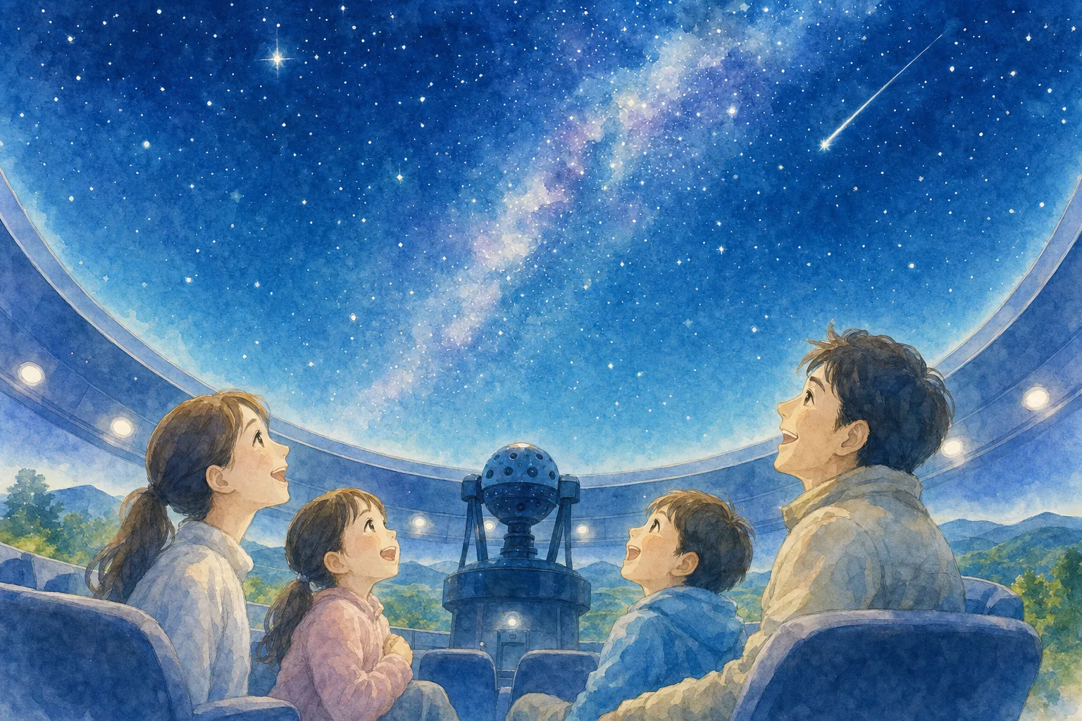 2026年 一戸町観光天文台の星空 1日満喫コース