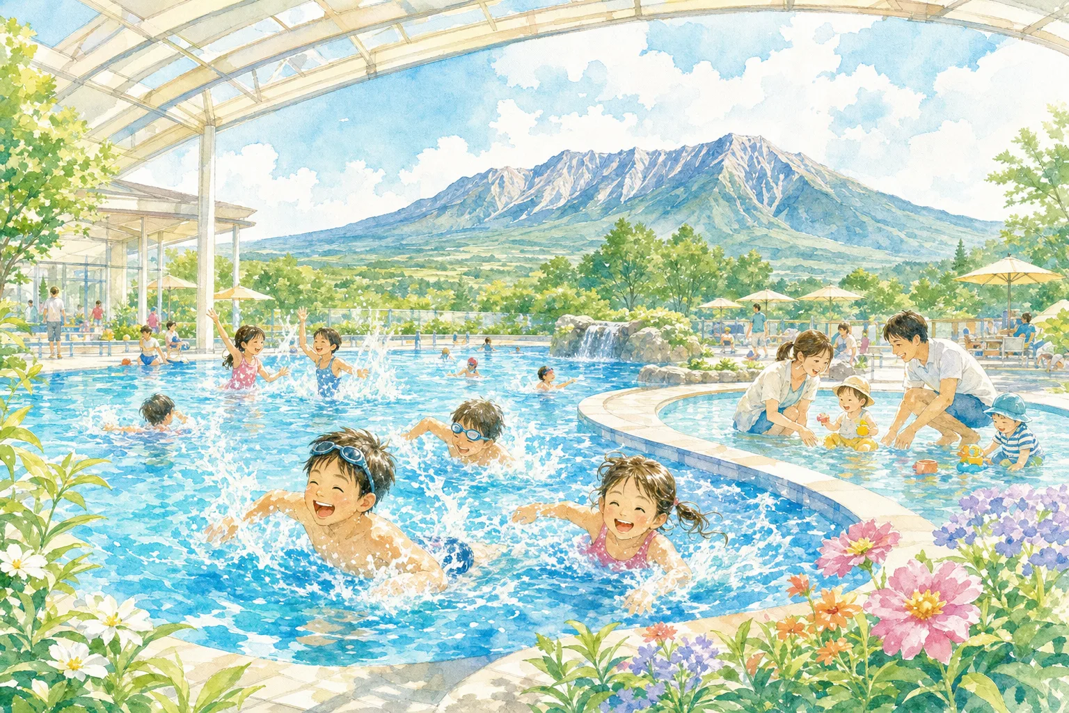2026年 伯耆町岸本B&G海洋センタープール 1日満喫コース