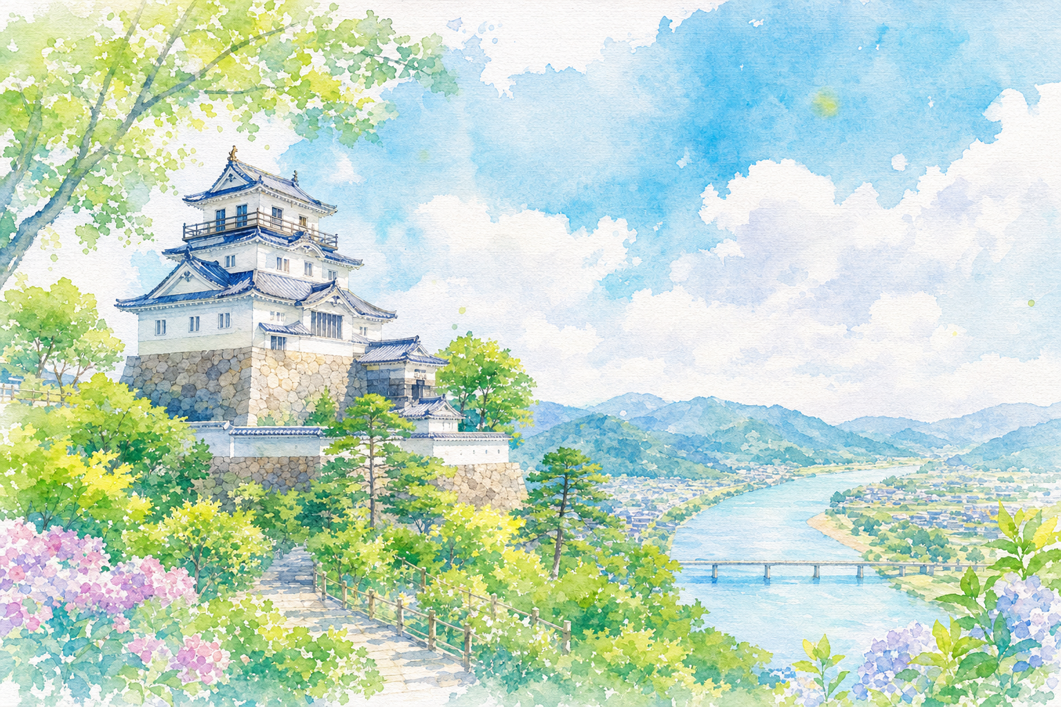 福知山城跡