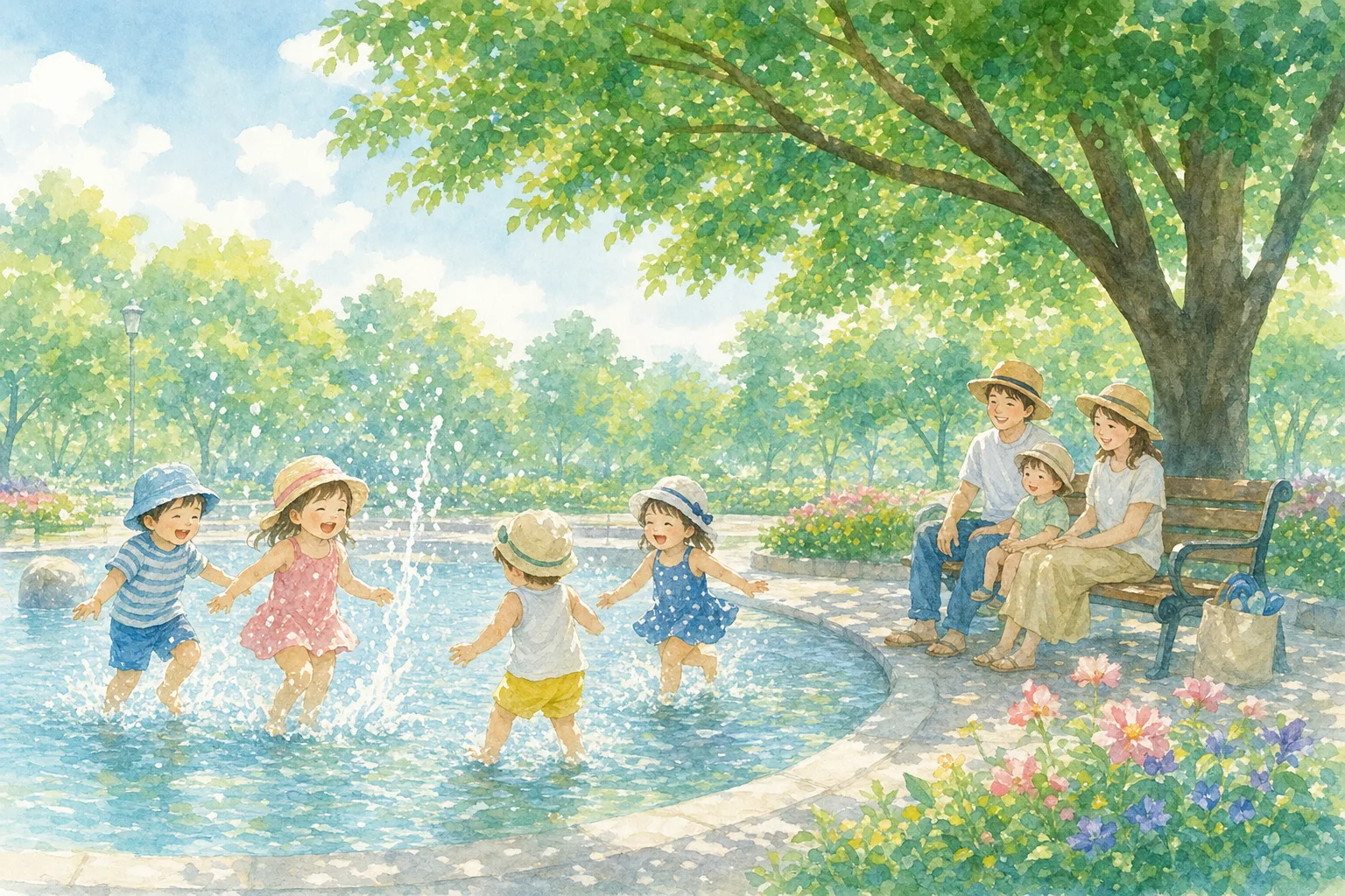 2026年 城東公園 じゃぶじゃぶ池 1日満喫コース