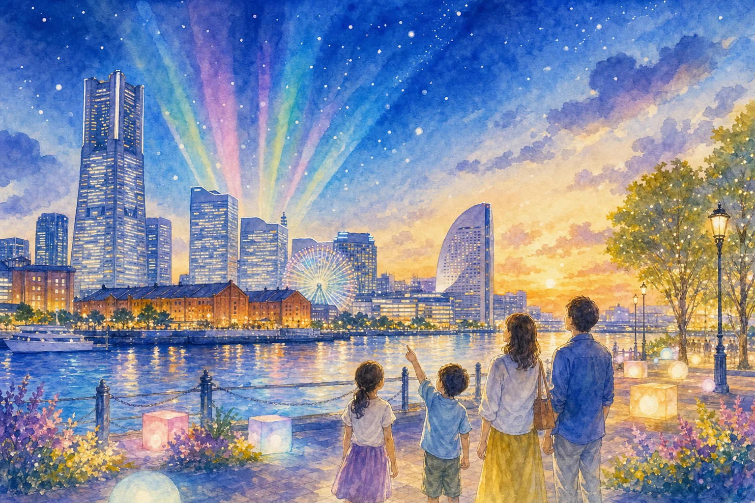 2026年 光の横浜〈ヨルノヨ〉 1日満喫コース