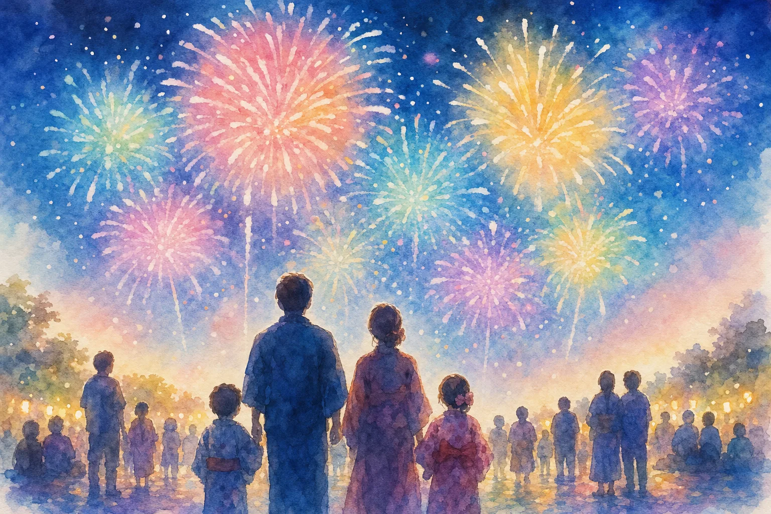 恵庭三四会納涼花火大会会場(桜町多目的広場)