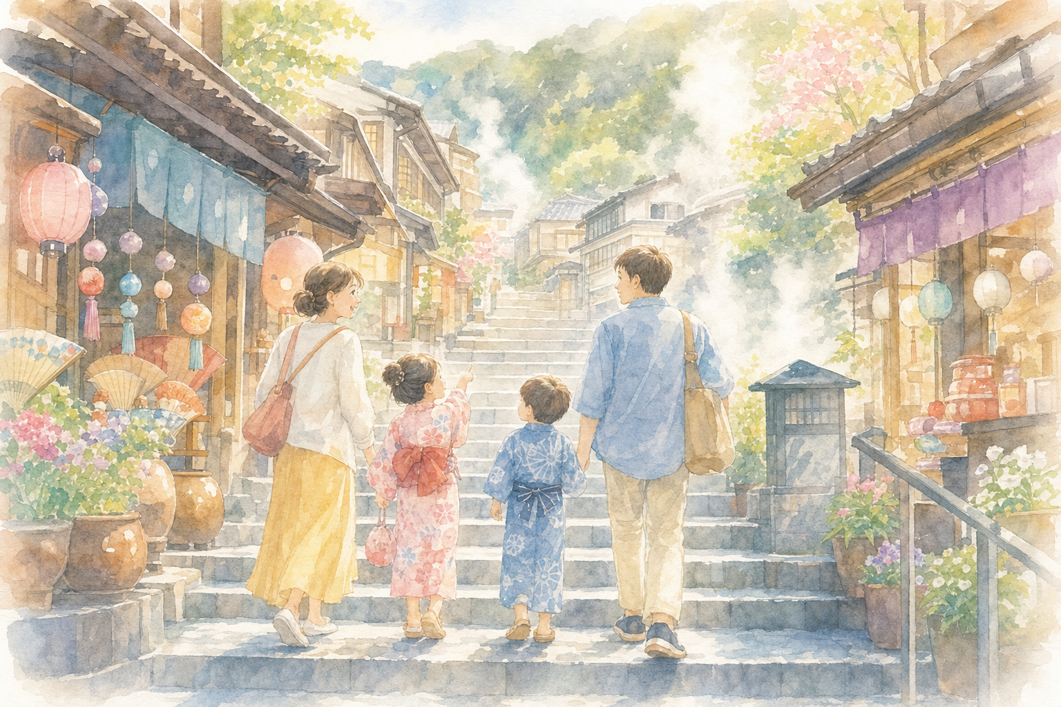 伊香保温泉石段街