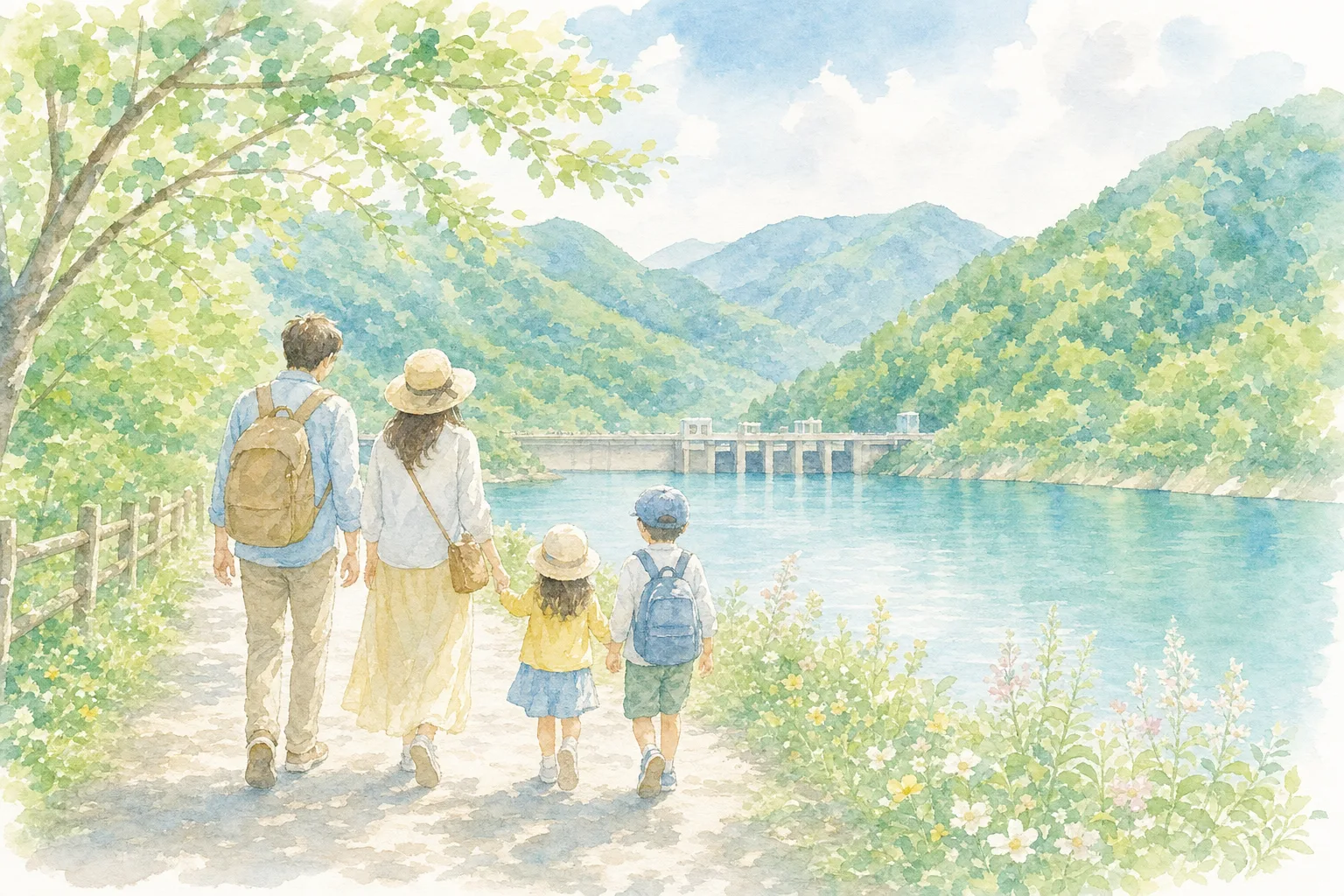 山佐ダムキャンプ場