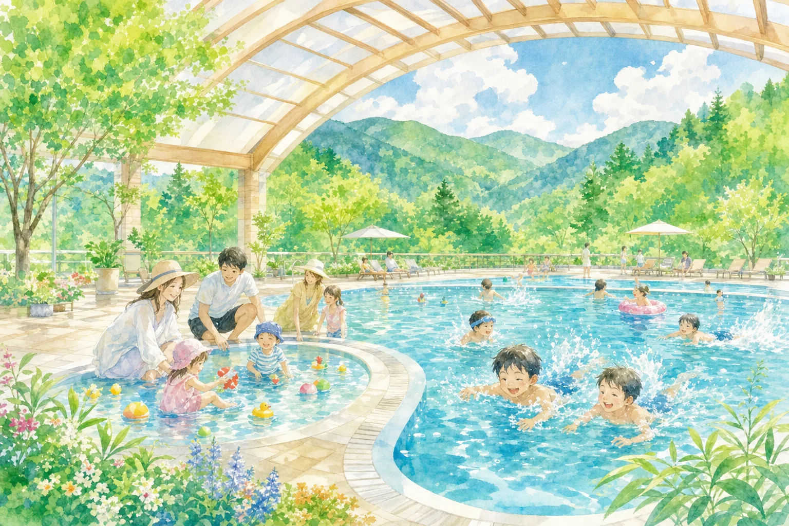 2026年 岩泉町B&G海洋センター プール 1日満喫コース