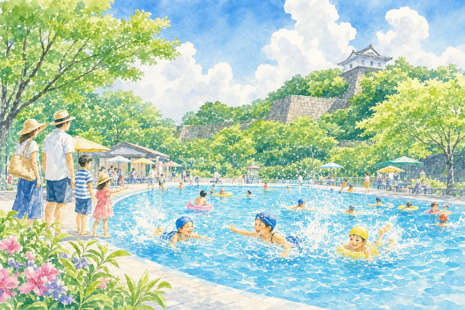2026年 会津水泳場 1日満喫コース