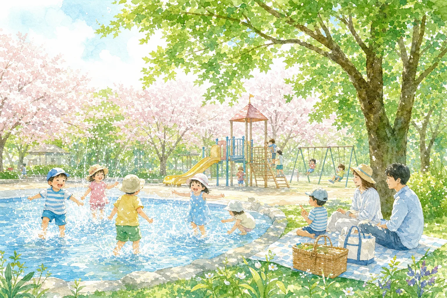 2026年 臥竜公園 親水広場 1日満喫コース