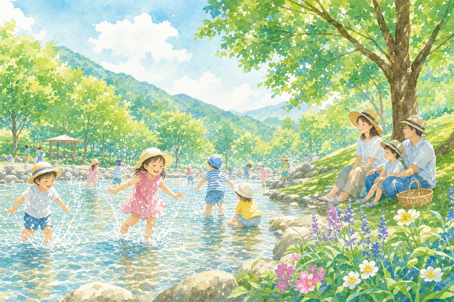 2026年 芹ヶ谷公園 ジャブジャブ池 1日満喫コース