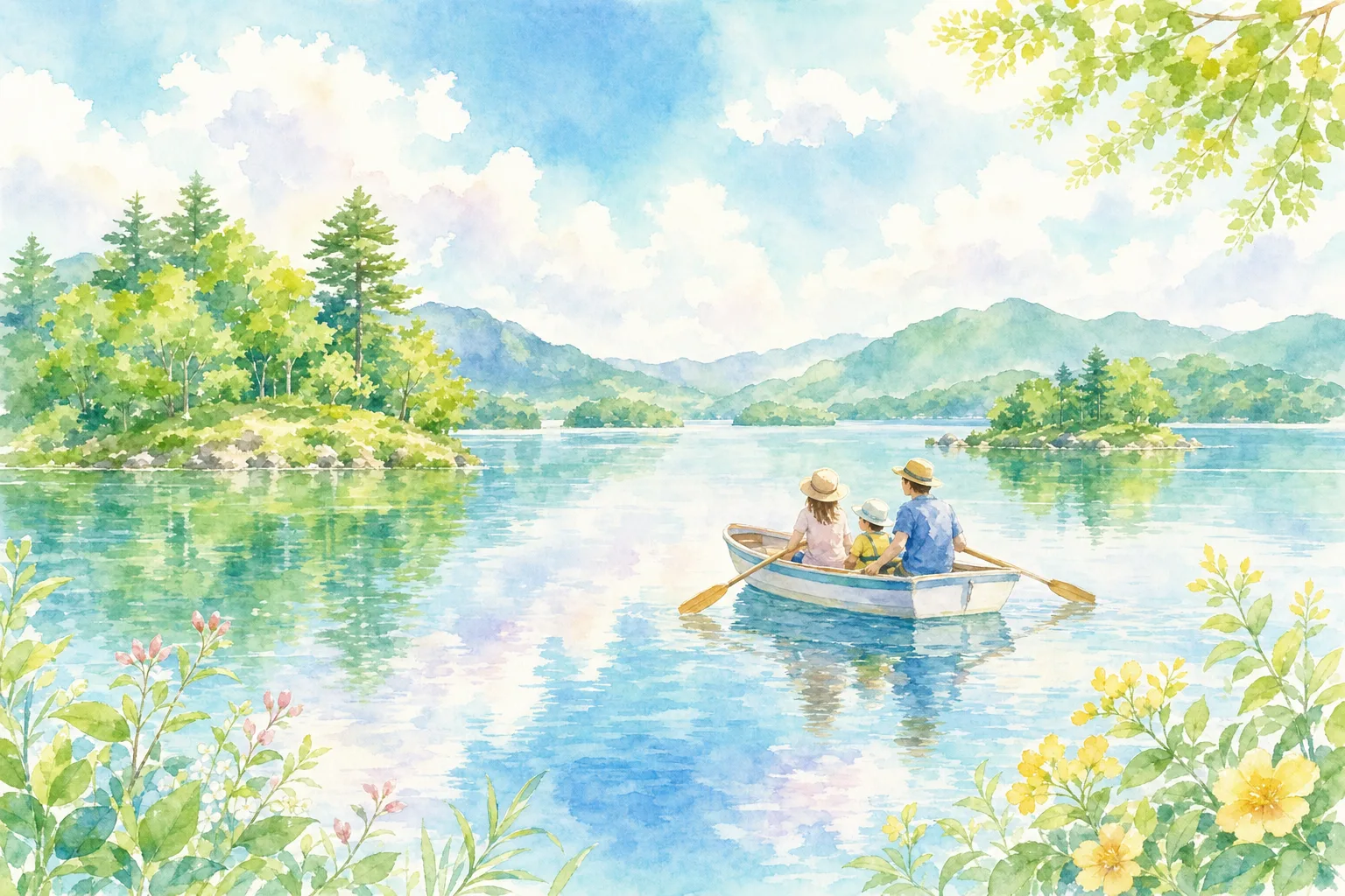 大沼合同遊船