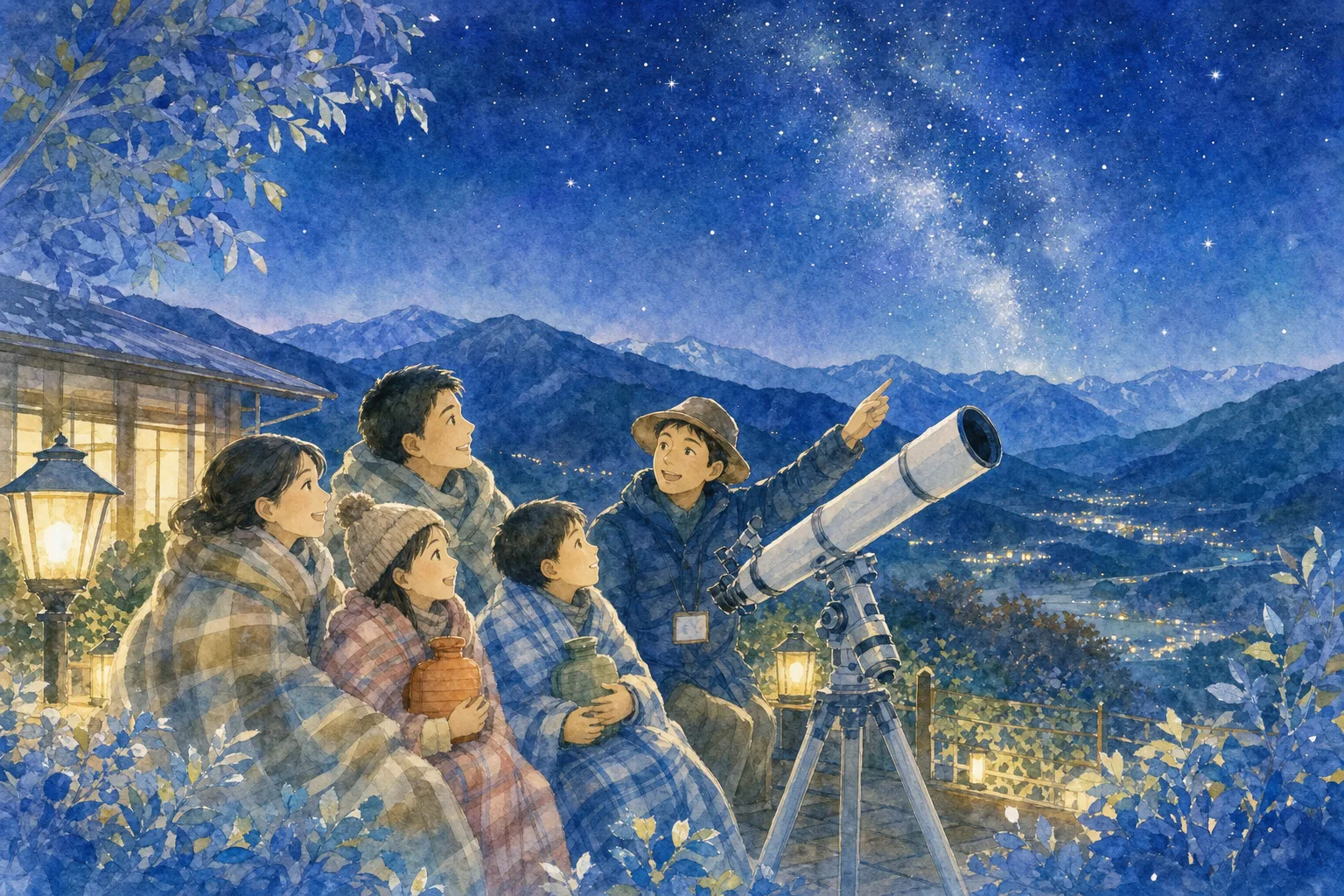 2026年 南アルプス生態邑の星空 1日満喫コース