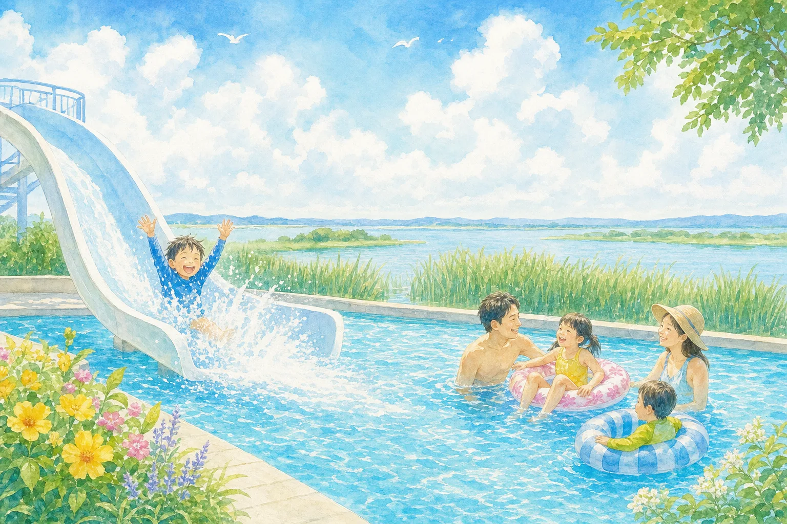 2026年 水の公園福島潟 遊水館 1日満喫コース