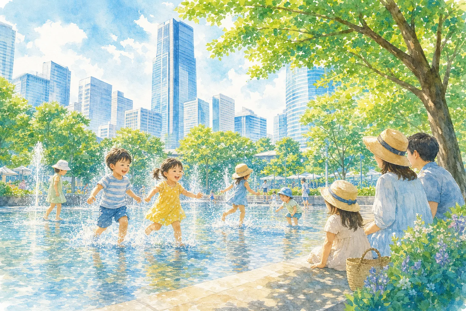 2026年 新宿中央公園 ジャブジャブ池 1日満喫コース