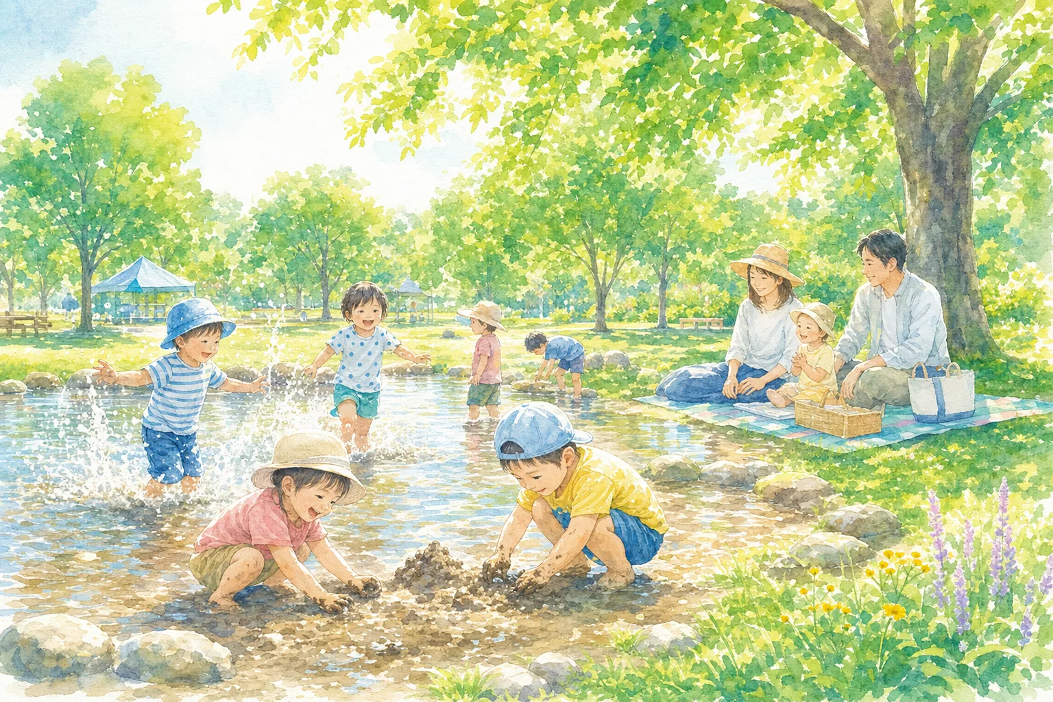 2026年 岩沼市子どもの遊びと交流基地 miiina みずあそび広場 1日満喫コース