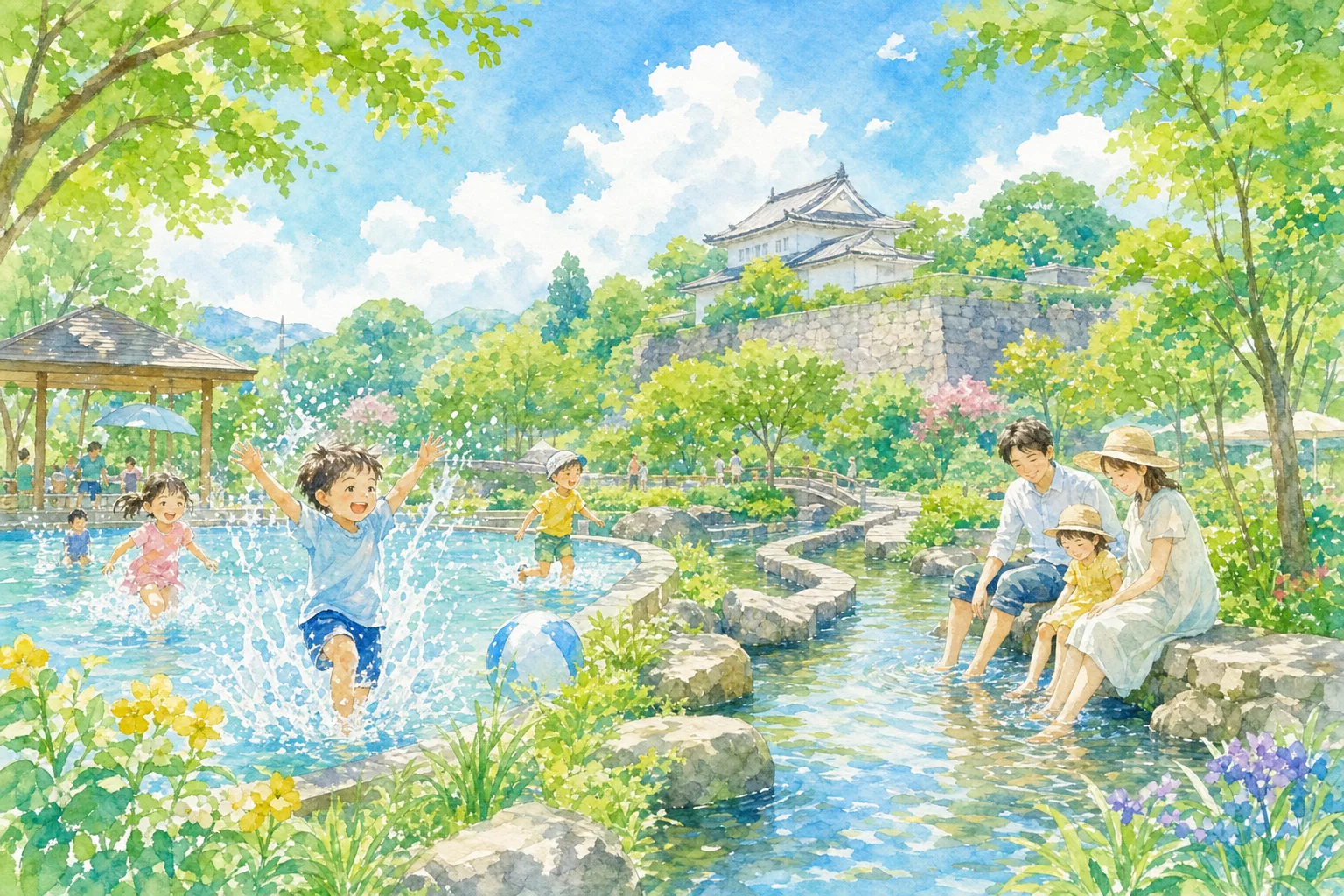 2026年 太宰府史跡水辺公園 屋外プール 1日満喫コース