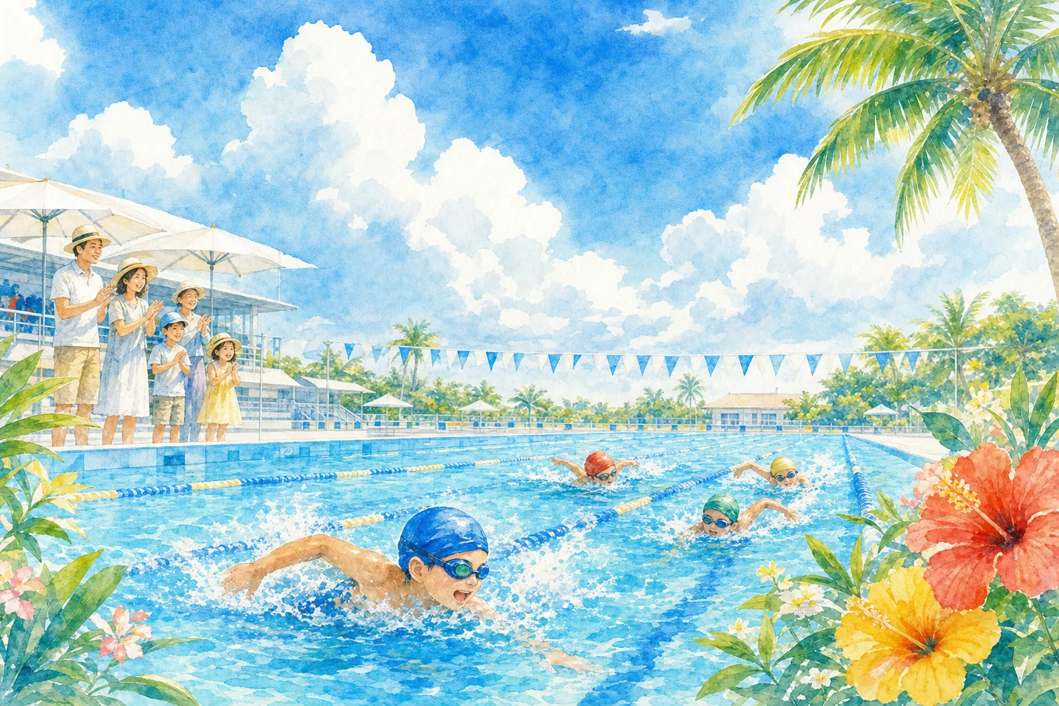 2026年 高知県立春野総合運動公園 水泳場 1日満喫コース