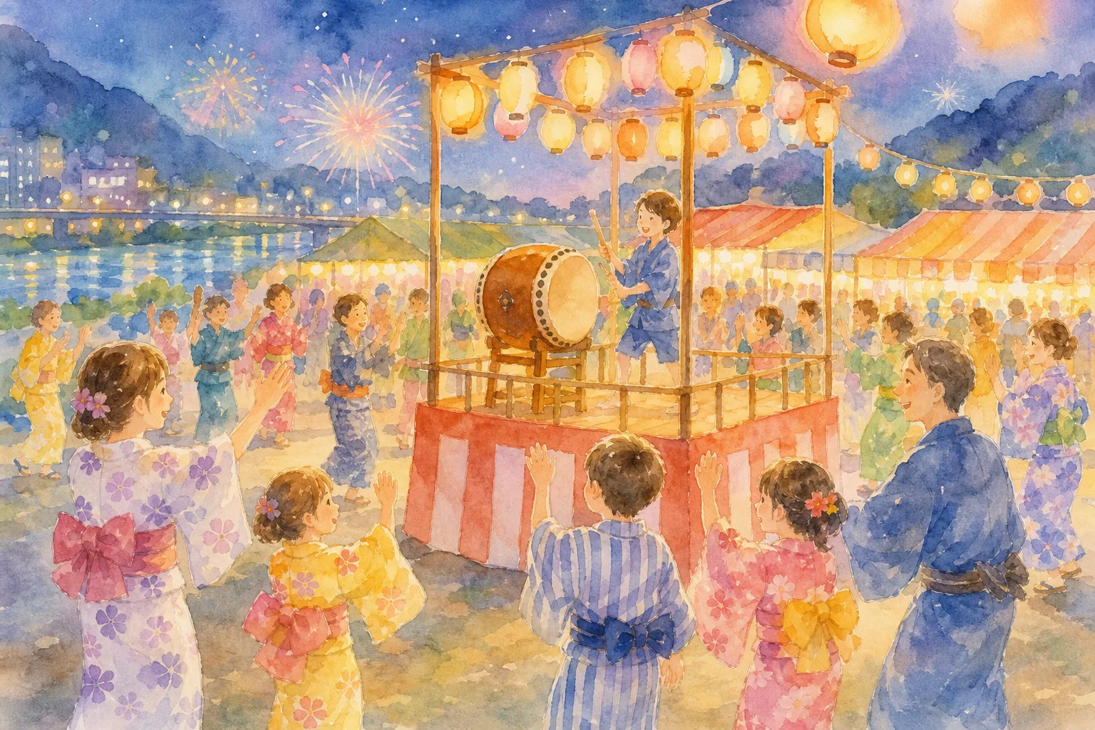 飛天夢広場(倉吉打吹まつり会場)