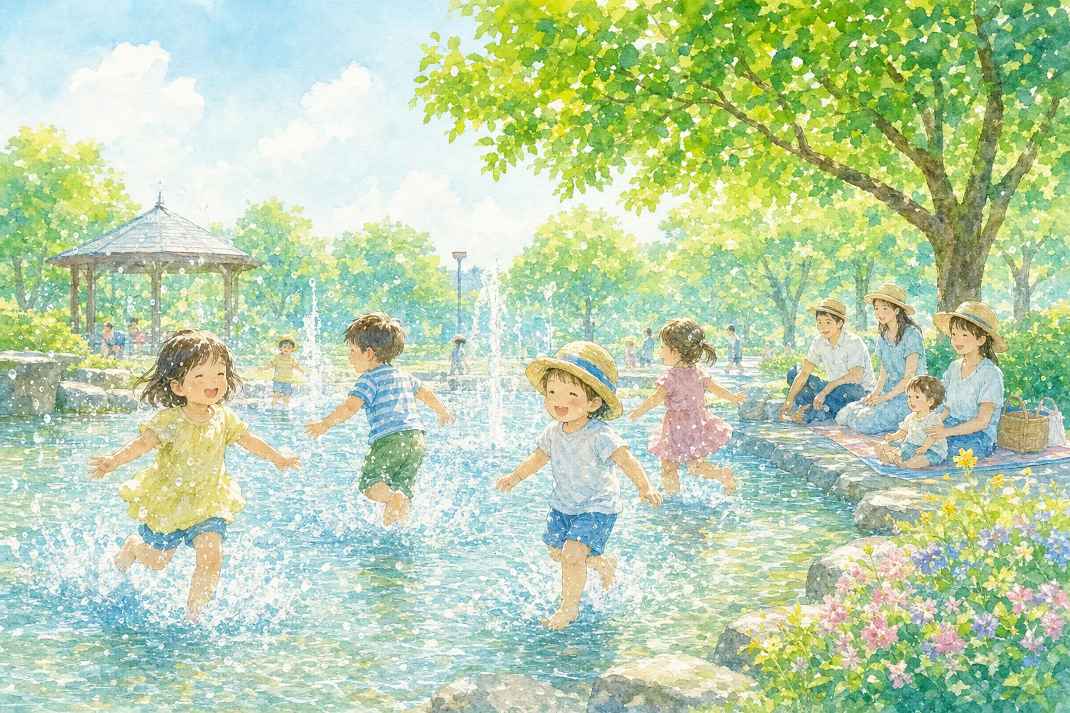 2026年 香澄公園 じゃぶじゃぶ池 1日満喫コース