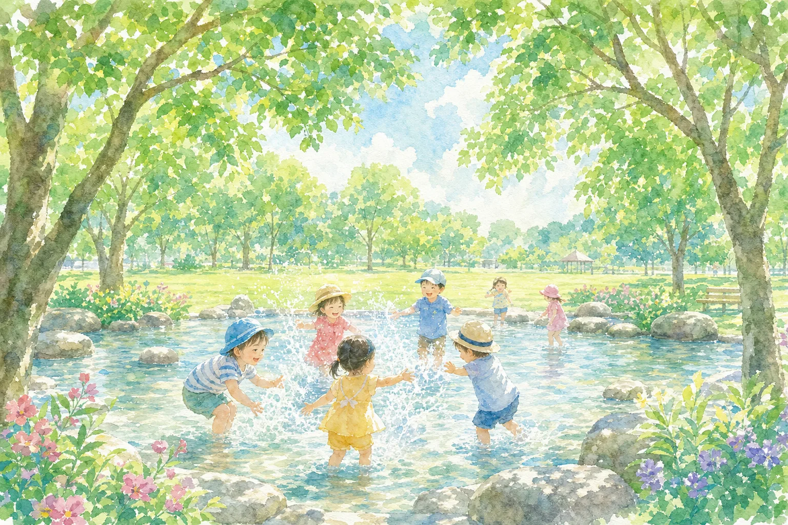 2026年 滝野川公園 水遊び場 1日満喫コース