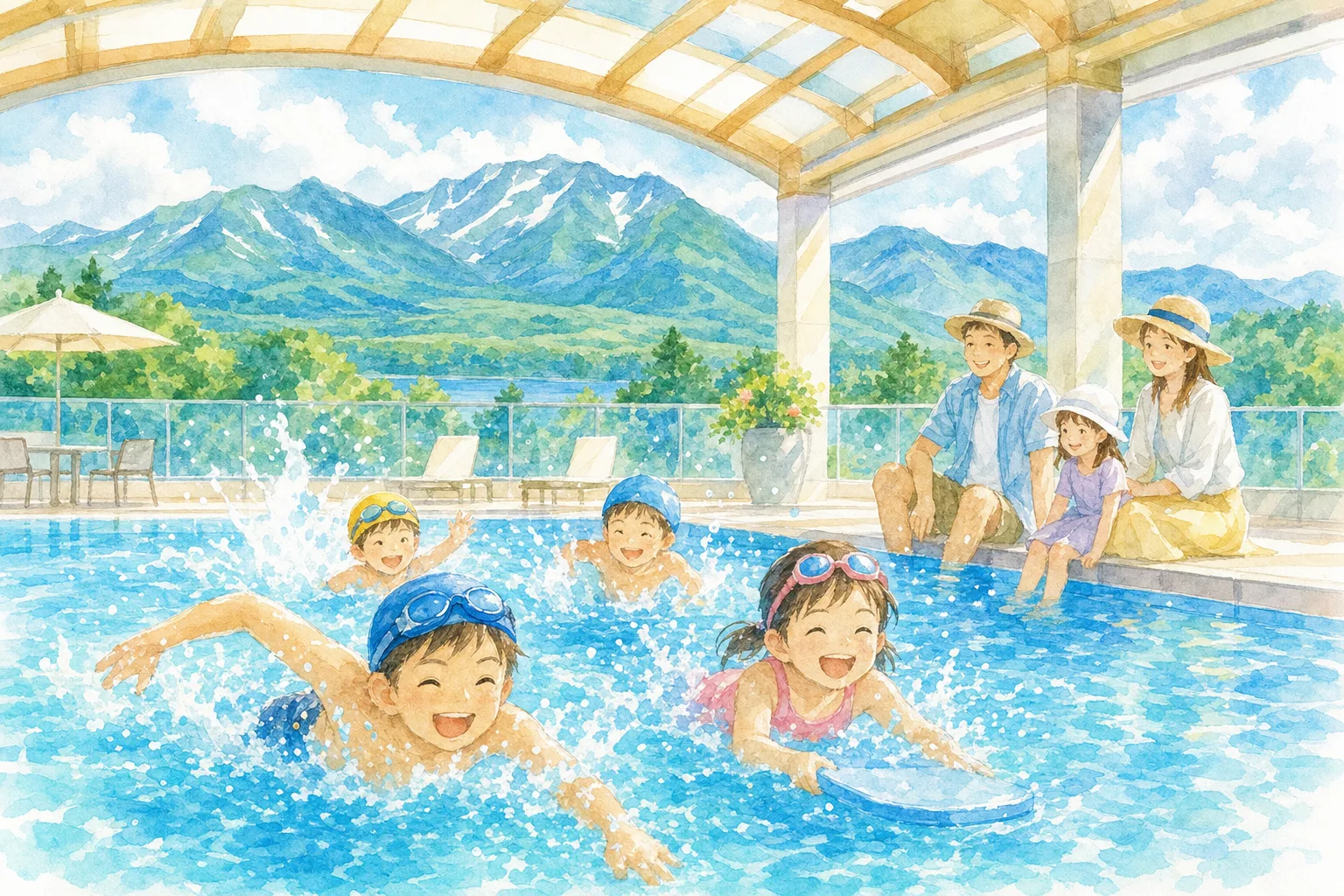 2026年 ウトロ地域水泳プール 1日満喫コース