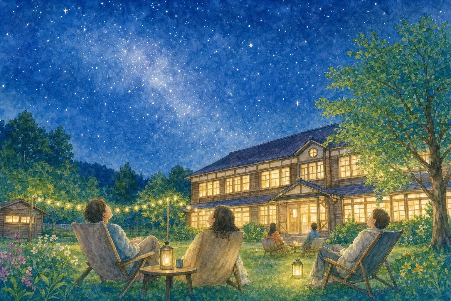 2026年 自然の宿 くすの木の星空 1日満喫コース