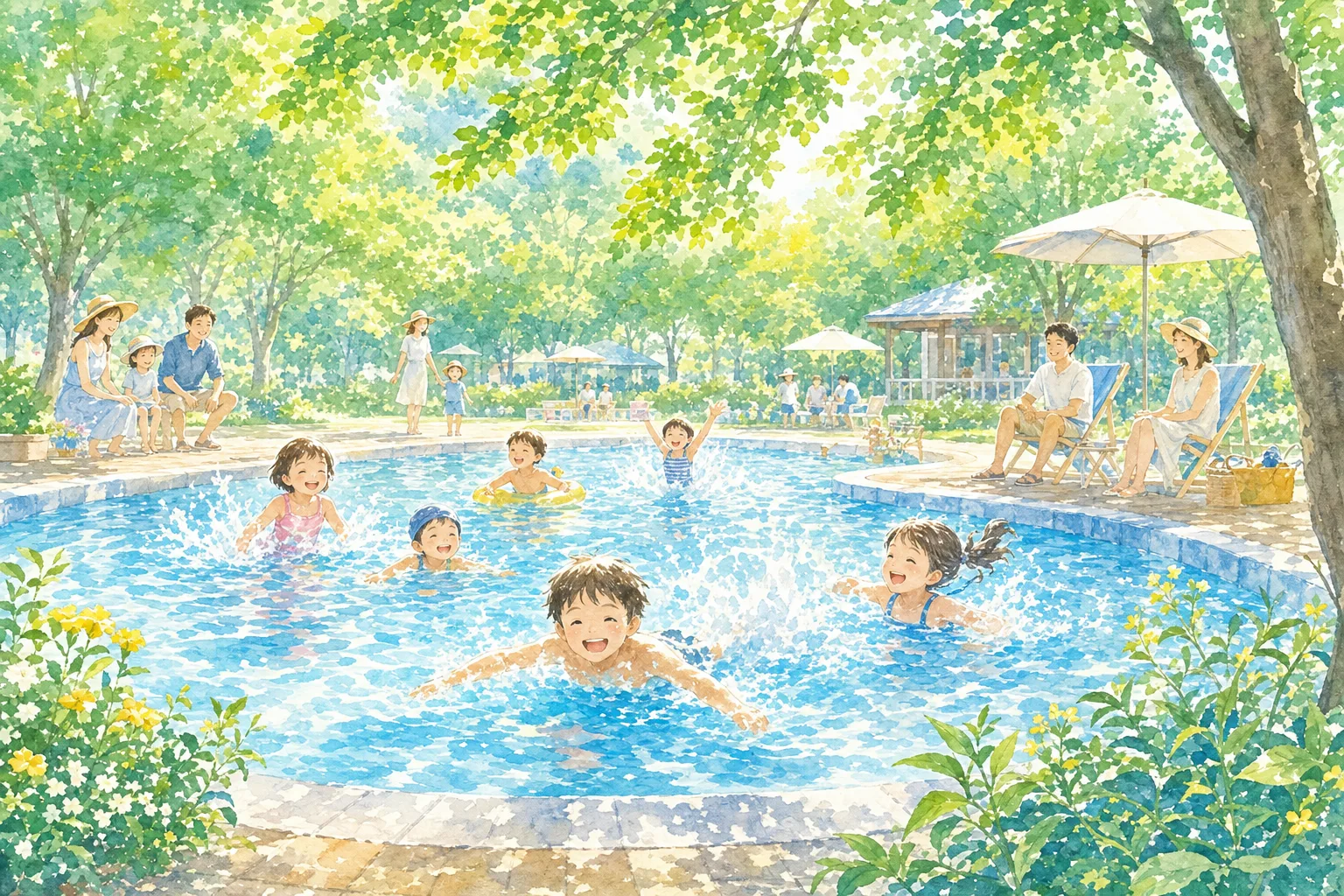 2026年 大貫谷公園プール 1日満喫コース