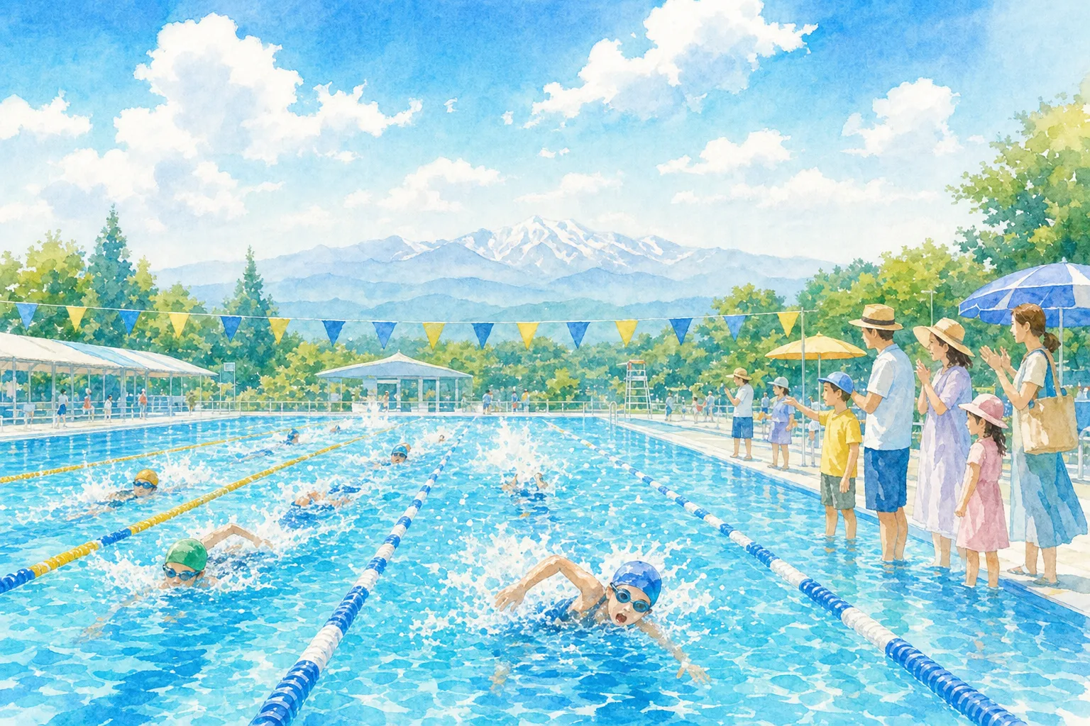2026年 松任総合運動公園 屋外水泳プール 1日満喫コース