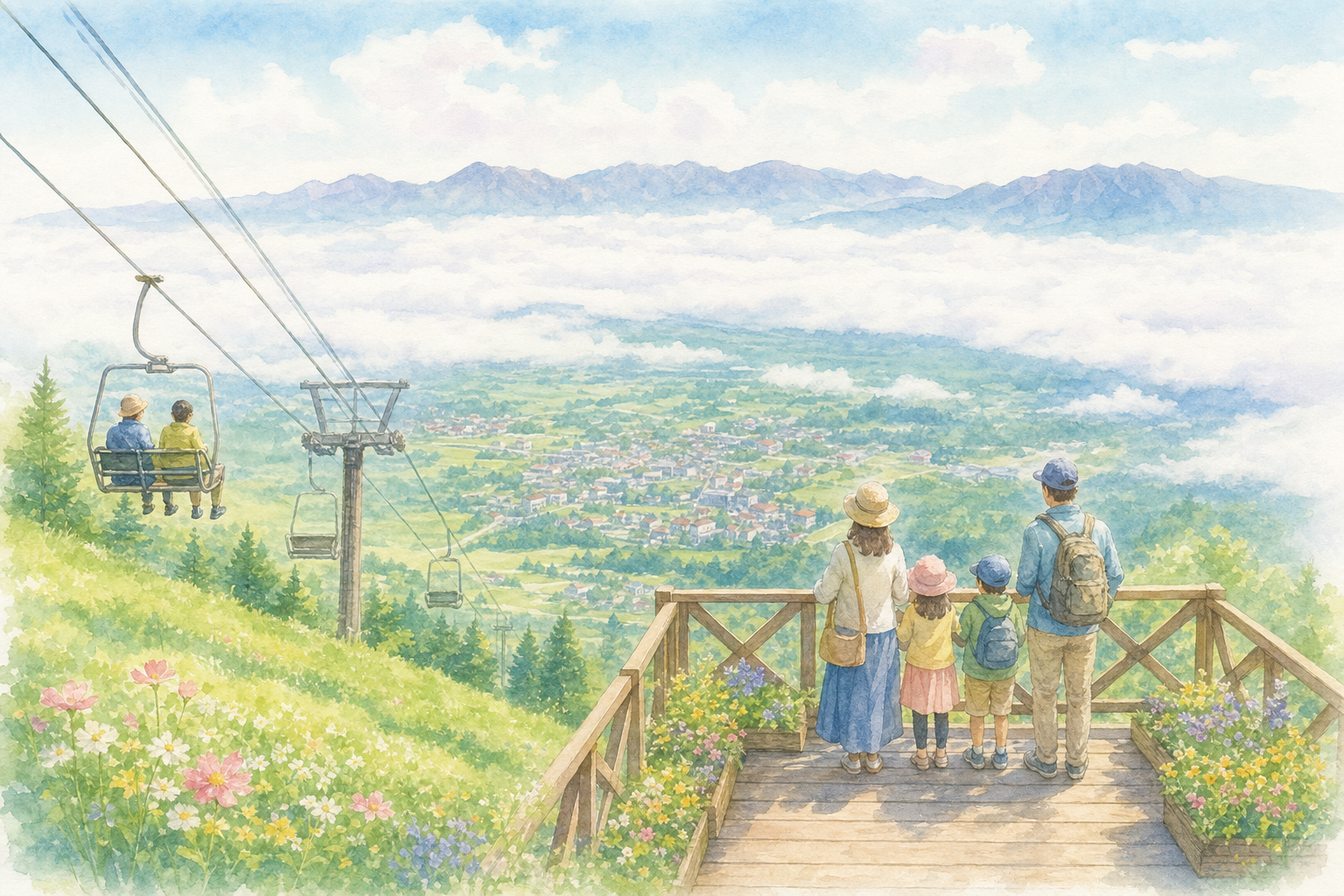 サンメドウズ清里 スキー場/ハイランドパーク 夏季営業は4/29～11/3