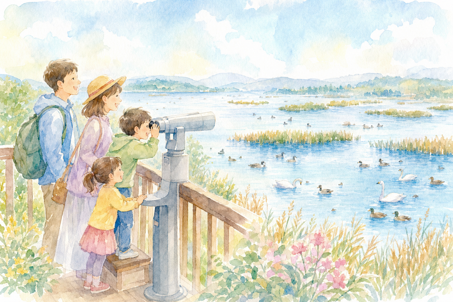 宮城県伊豆沼・内沼サンクチュアリセンター