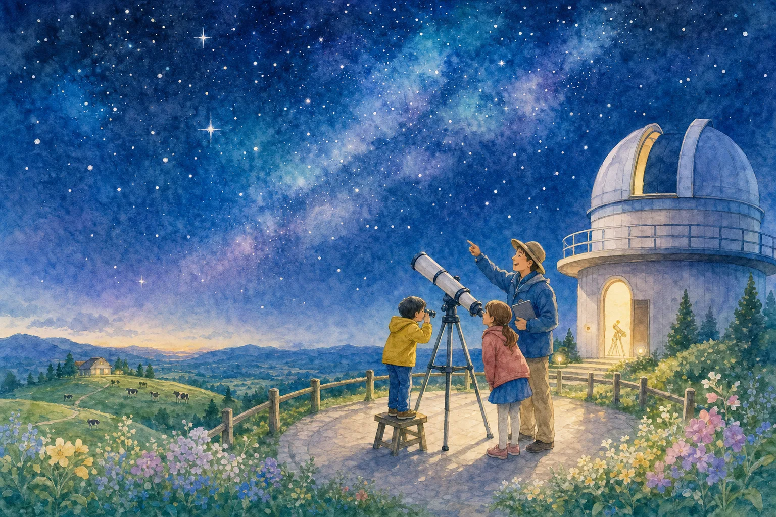 2026年 鹿角平天文台の星空 1日満喫コース