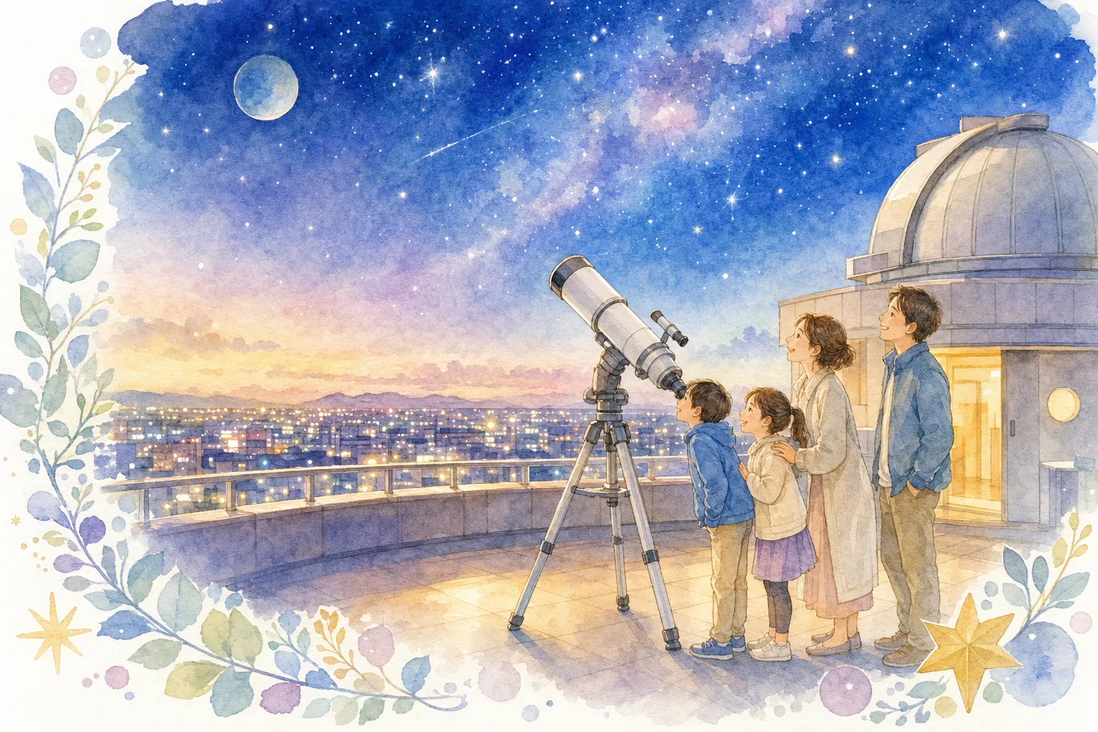 2026年 熊谷市立文化センター プラネタリウム館の星空 1日満喫コース
