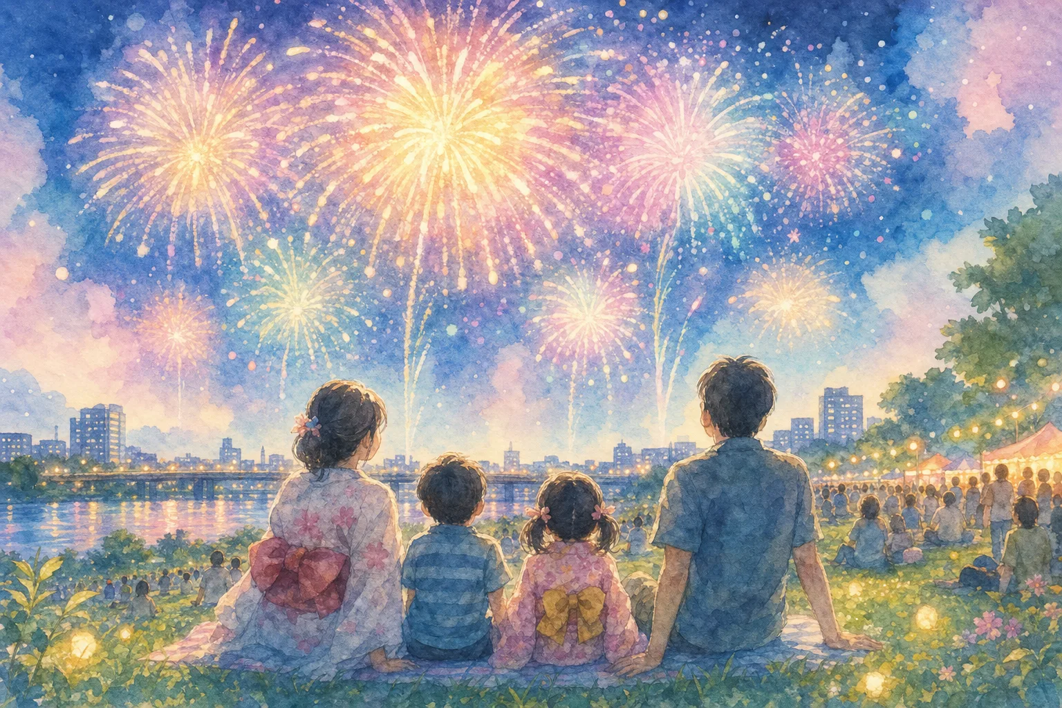 川裾まつり会場