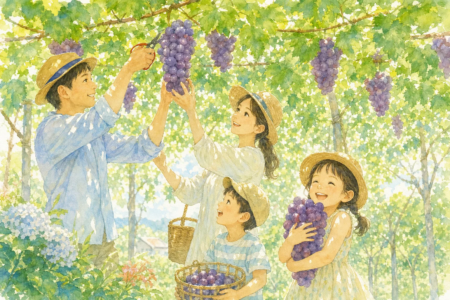 2026年 果樹の森 fruits forestの味覚狩り 1日満喫コース