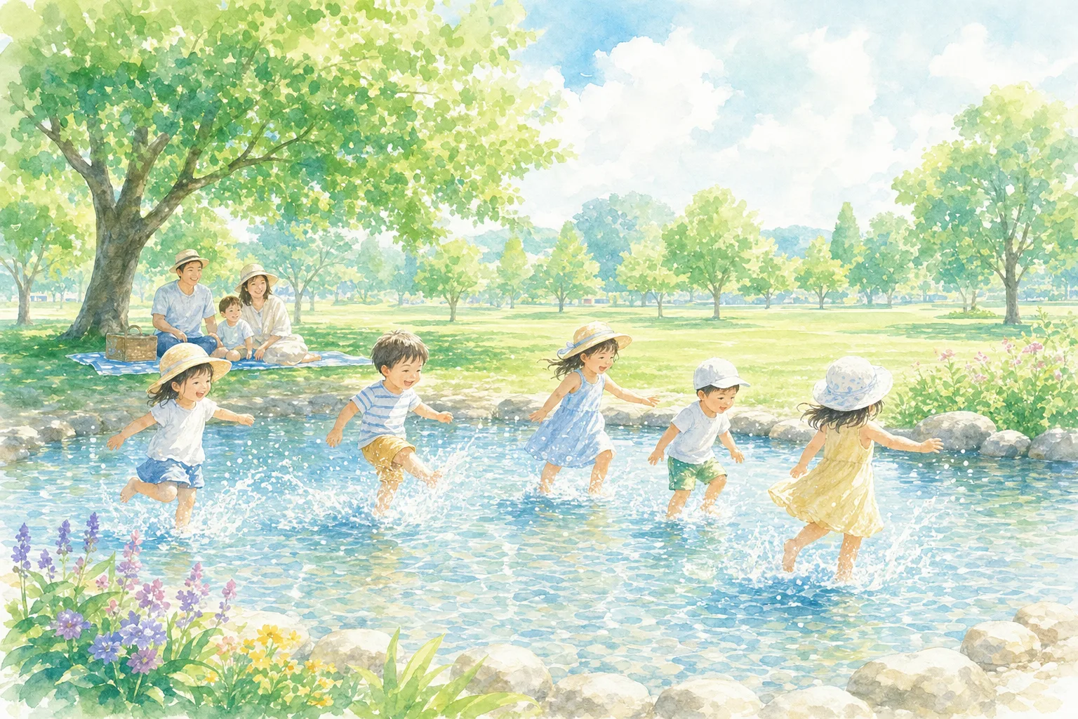 2026年 上総更級公園 ジャブジャブ池 1日満喫コース