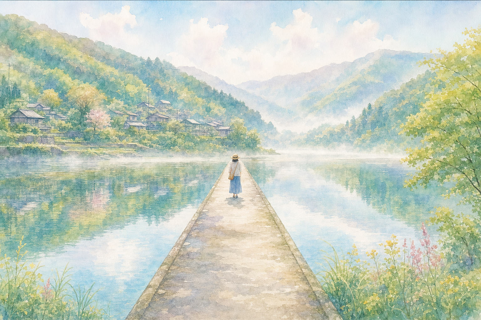 浅尾沈下橋
